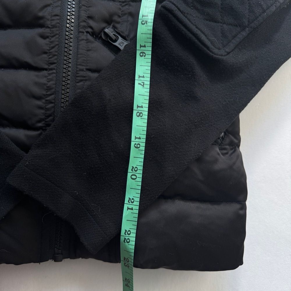 Blanc Noir 3-in-1 Packable Moto Jacket in Black Satin and Black Size Small - Picture 6 of 8